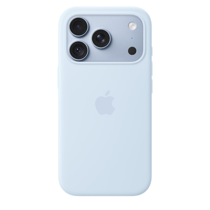 Light blue phone case, reference product image